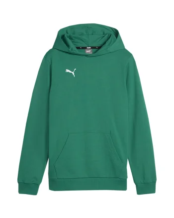 Hanorac copii, Puma, Team Goal Casuals, verde, bumbac