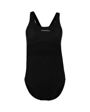 Costum de baie pentru copii,  Poliester, Negru, Negru