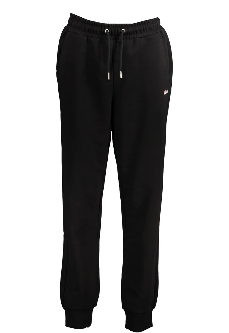 Pantaloni dama,  80% Bumbac, 20% Poliester, Negru, FAW0701, Negru