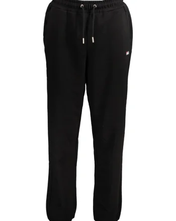 Pantaloni dama,  80% Bumbac, 20% Poliester, Negru, FAW0701, Negru