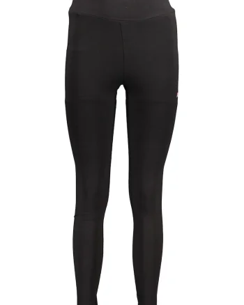 Pantaloni dama,  95% Bumbac, 5% Elastan, Negru, FAW0456, Negru