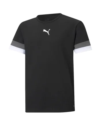 704938 03 Tricou pentru copii  teamRISE Jersey Jr negru 704938 03, Negru