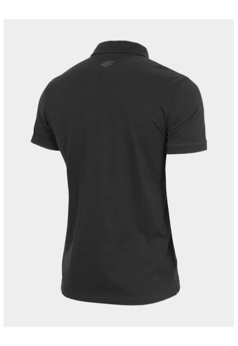 Tricou barbati,  Polo, Bumbac, Negru,