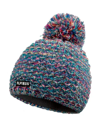 Caciula,  Acril, 56 cm, Multicolor