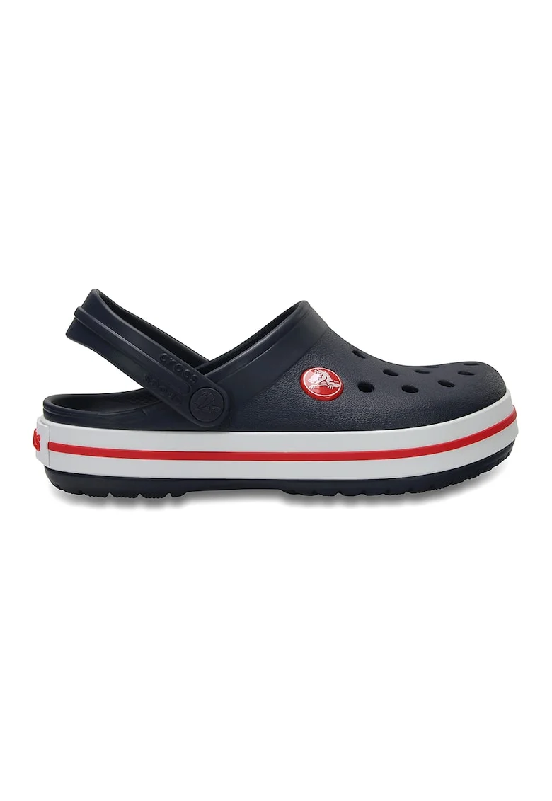 Saboti slingback de cauciuc, Bleumarin