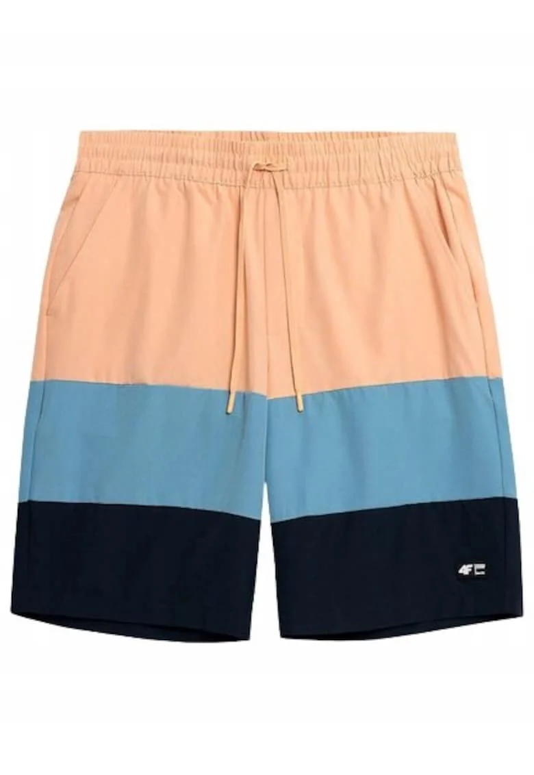 Pantaloni barbati de plaja,  Poliester, Multicolor, Multicolor
