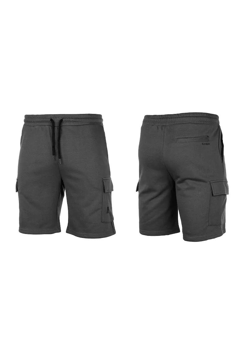 Pantaloni barbati,  Bumbac, Gri, Gri