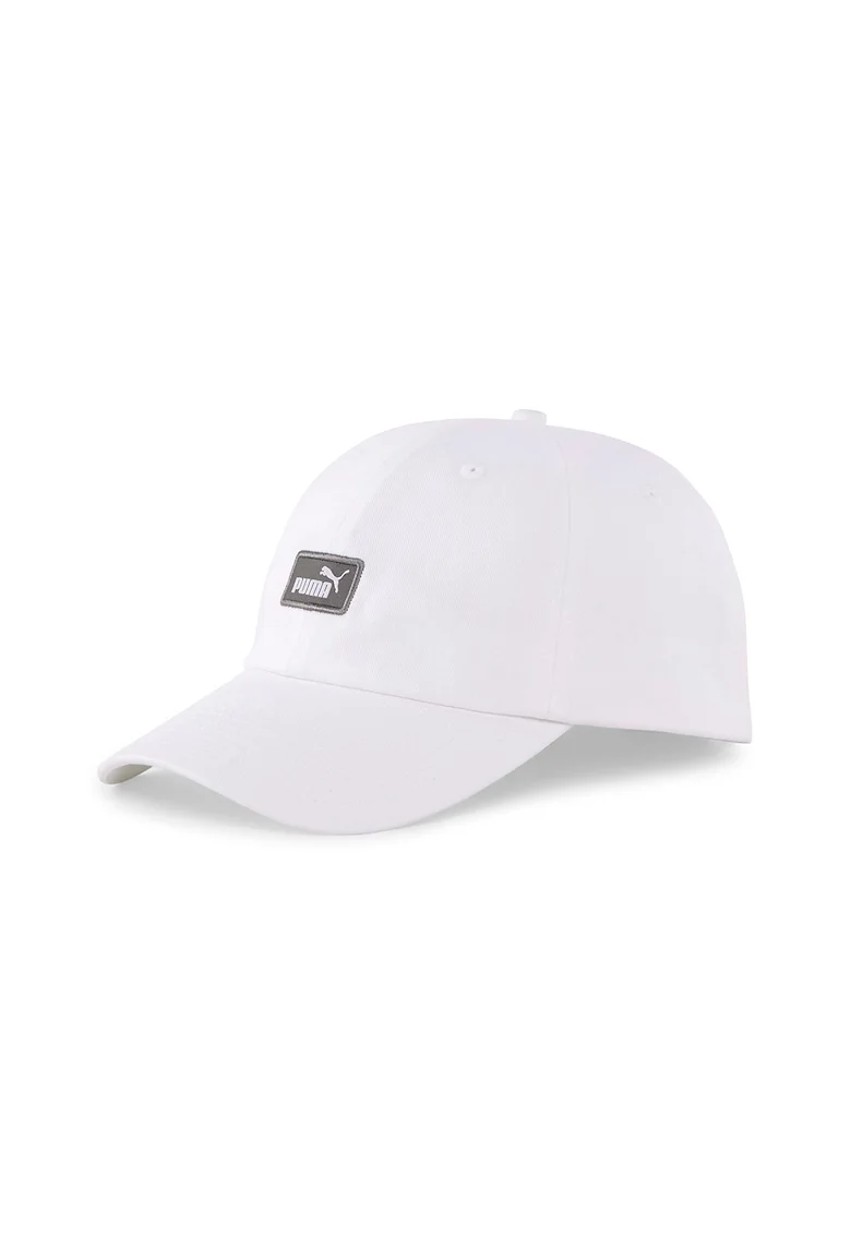 Sapca unisex ajustabila, de bumbac, Alb optic