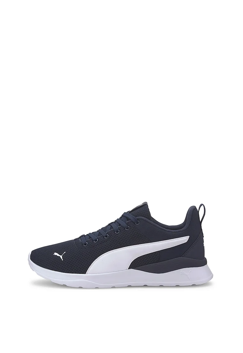 Pantofi sport Anzarun Lite din plasa cu garnituri din piele ecologica, Albastru inchis