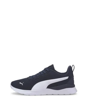 Pantofi sport Anzarun Lite din plasa cu garnituri din piele ecologica, Albastru inchis