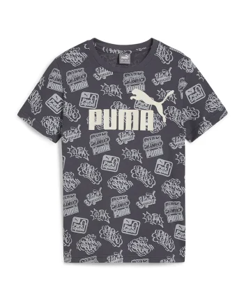 Tricou de bumbac cu decolteu la baza gatului Essentials+ Mid90s, Alb optic/Gri inchis