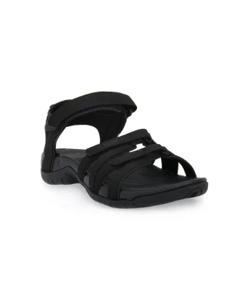 Sandale dama,  Sintetic, Negru, Negru