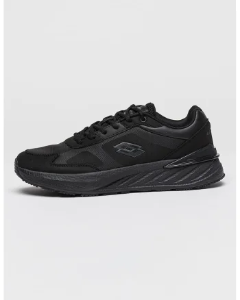 Pantofi sport cu insertii de plasa Maran, Negru