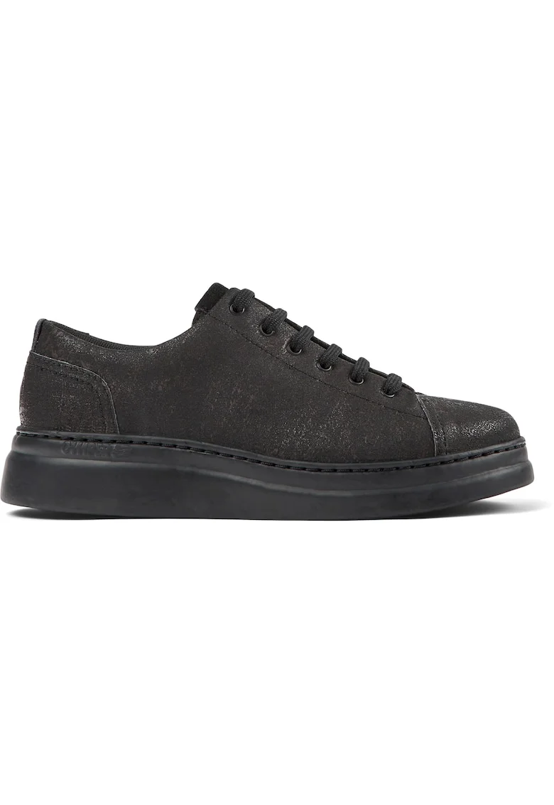 Pantofi sport wedge Runner Up Twins 8661, Negru/Maro