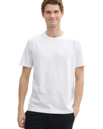 Tricou uni de bumbac
