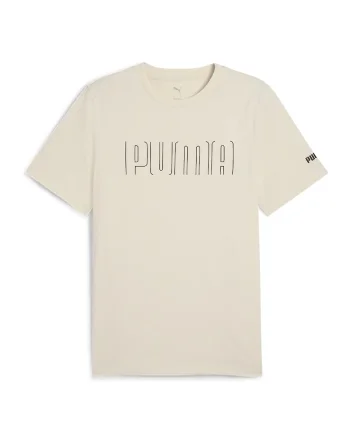 Tricou din bumbac cu imprimeu logo, Alb fildes