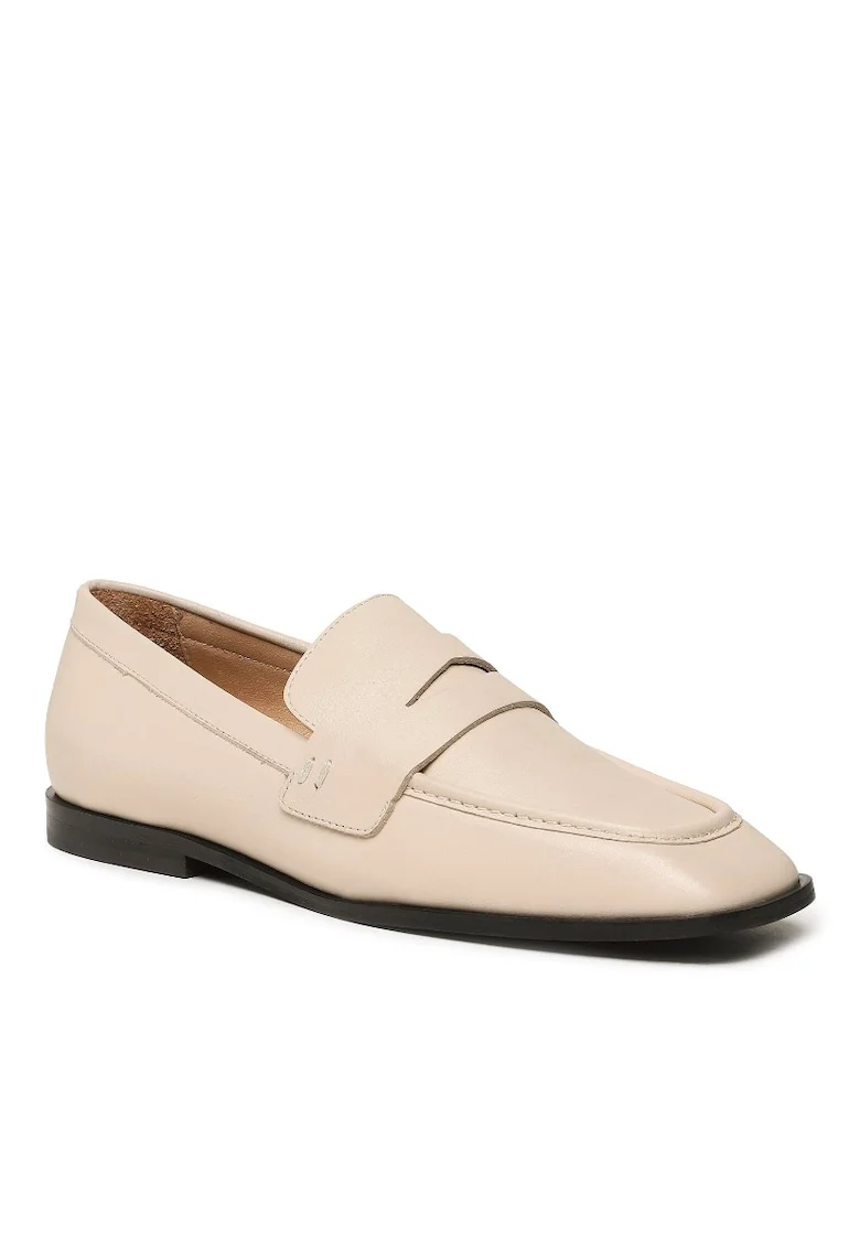Pantofi dama,  5904862793559, Piele naturala, bej, Bej
