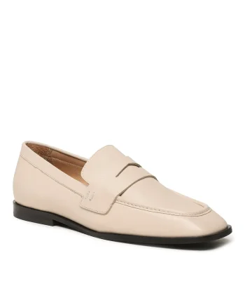Pantofi dama,  5904862793559, Piele naturala, bej, Bej