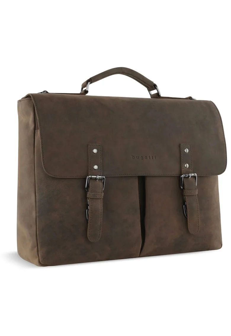 Geanta business laptop,  seria Luca, 495639, Maro inchis