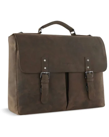 Geanta business laptop,  seria Luca, 495639, Maro inchis