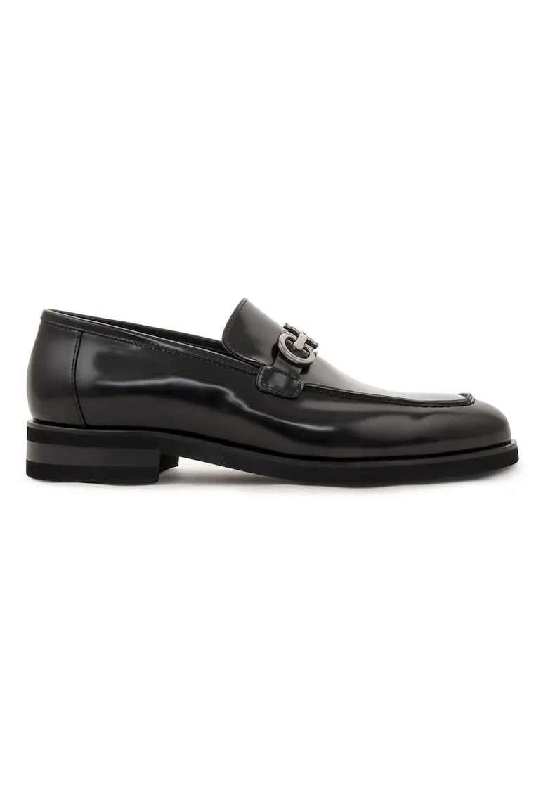 loafers bărbați  COSSI, piele natural, Negru