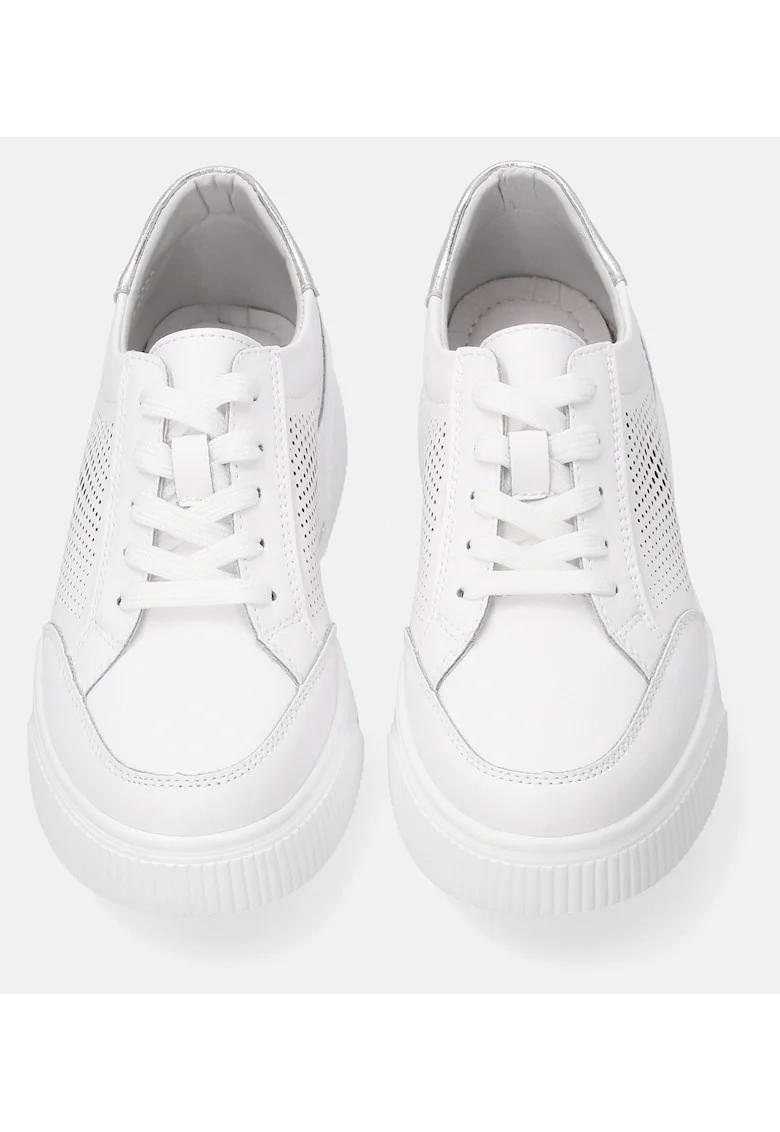 Pantofi sport cu platforma si perforatii