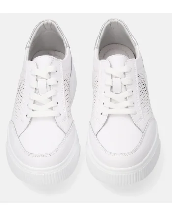Pantofi sport cu platforma si perforatii