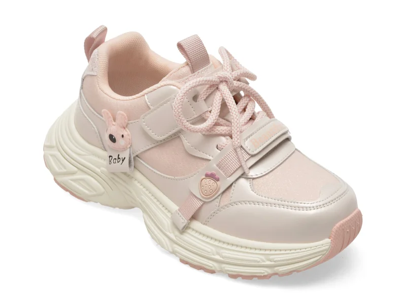 Pantofi sport SELECTION KIDS roz, 61087, din piele ecologica