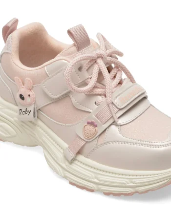 Pantofi sport SELECTION KIDS roz, 61087, din piele ecologica