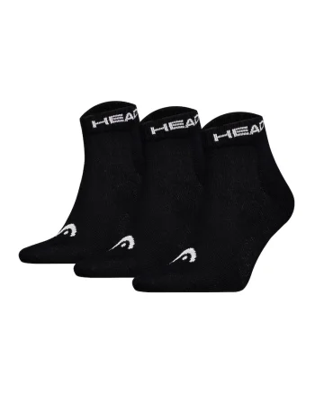 Set de sosete pana la glezna unisex - 3 perechi, Negru