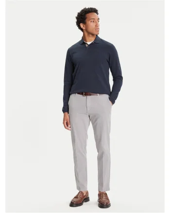 Bluza polo barbati  bleumarin, bumbac
