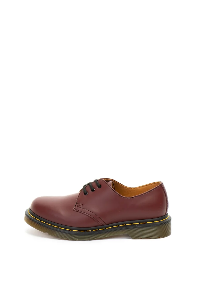 Pantofi derby de piele, cu finisaj cauciucat Icons