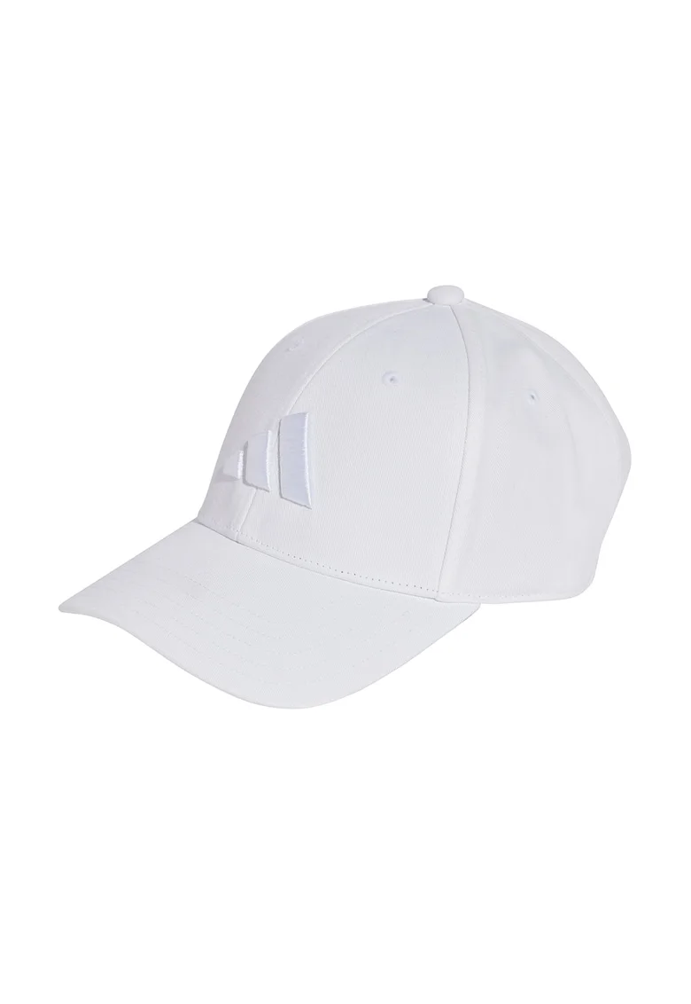 Sapca de bumbac cu logo, Alb optic