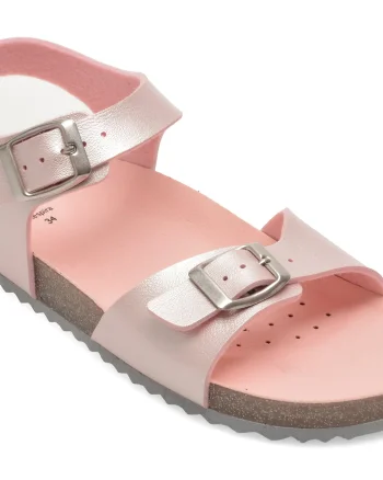 Sandale GEOX roz, J558MI, din piele ecologica