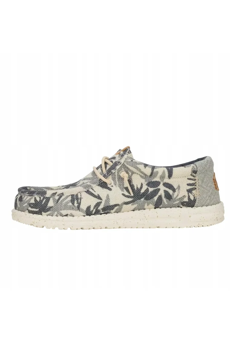 Mocasini Barbati Spuma EVA, Wally Palm Jute, Gri, Gri