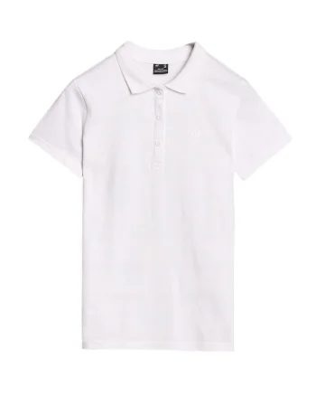 Tricou dama WMM00TPTSF365-10S, 4F, Bumbac, Alb