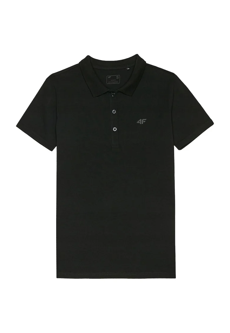Tricou polo dama  Negru, Negru
