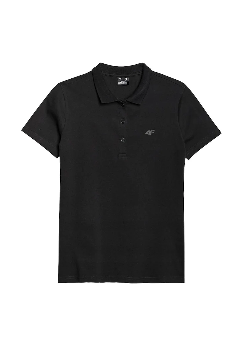 Tricou polo negru dama  Negru