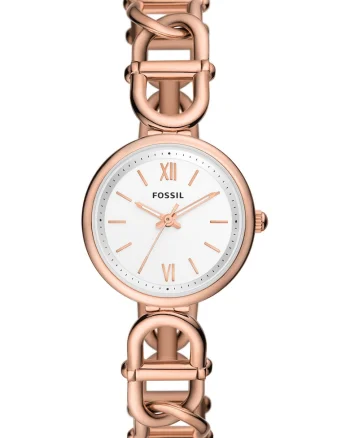 Ceas quartz de otel inoxidabil, Auriu rose