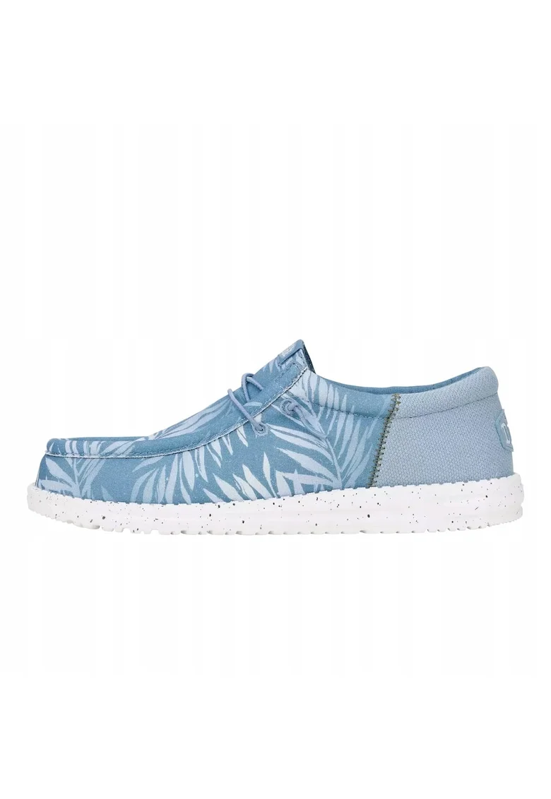 Mocasini Barbati Spuma EVA, Wally Funk Psych Palm, Albastru, Albastru