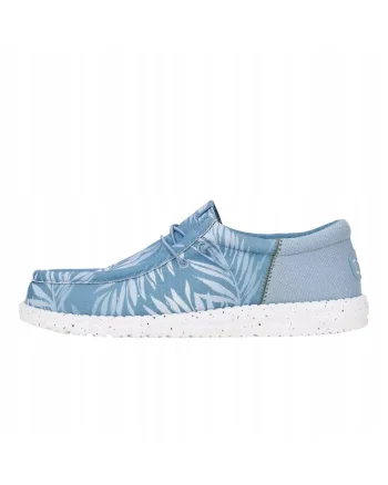 Mocasini Barbati Spuma EVA, Wally Funk Psych Palm, Albastru, Albastru