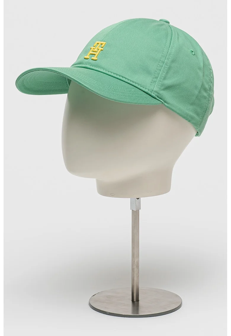 Sapca de bumbac organic cu logo brodat, Verde