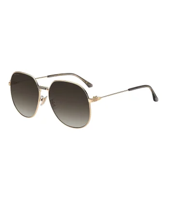 Ochelari de soare cu lentile in degrade, Auriu
