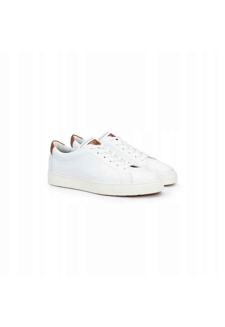 Pantofi sport  MADOX piele alb, Alb
