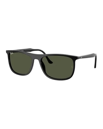 Ochelari de soare dreptunghiulari unisex, Negru