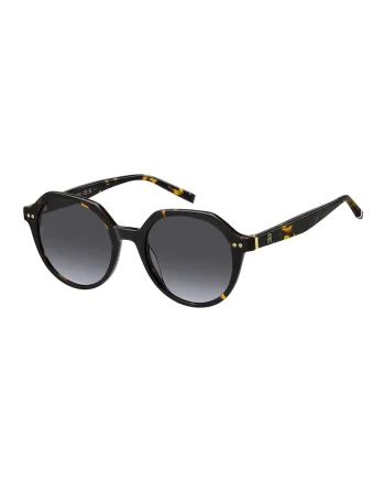 Ochelari de soare pantos, Negru/Galben pai