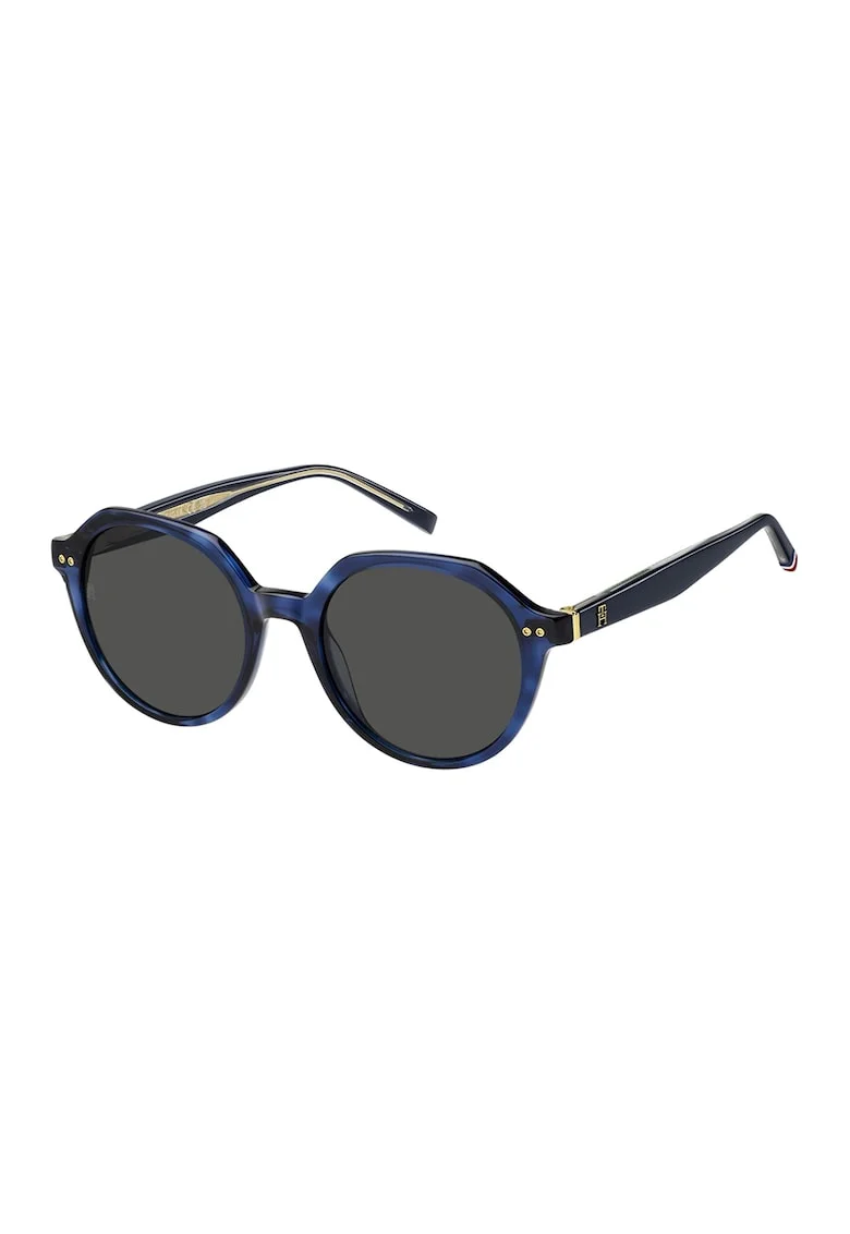 Ochelari de soare pantos, Auriu/Negru/Albastru royal