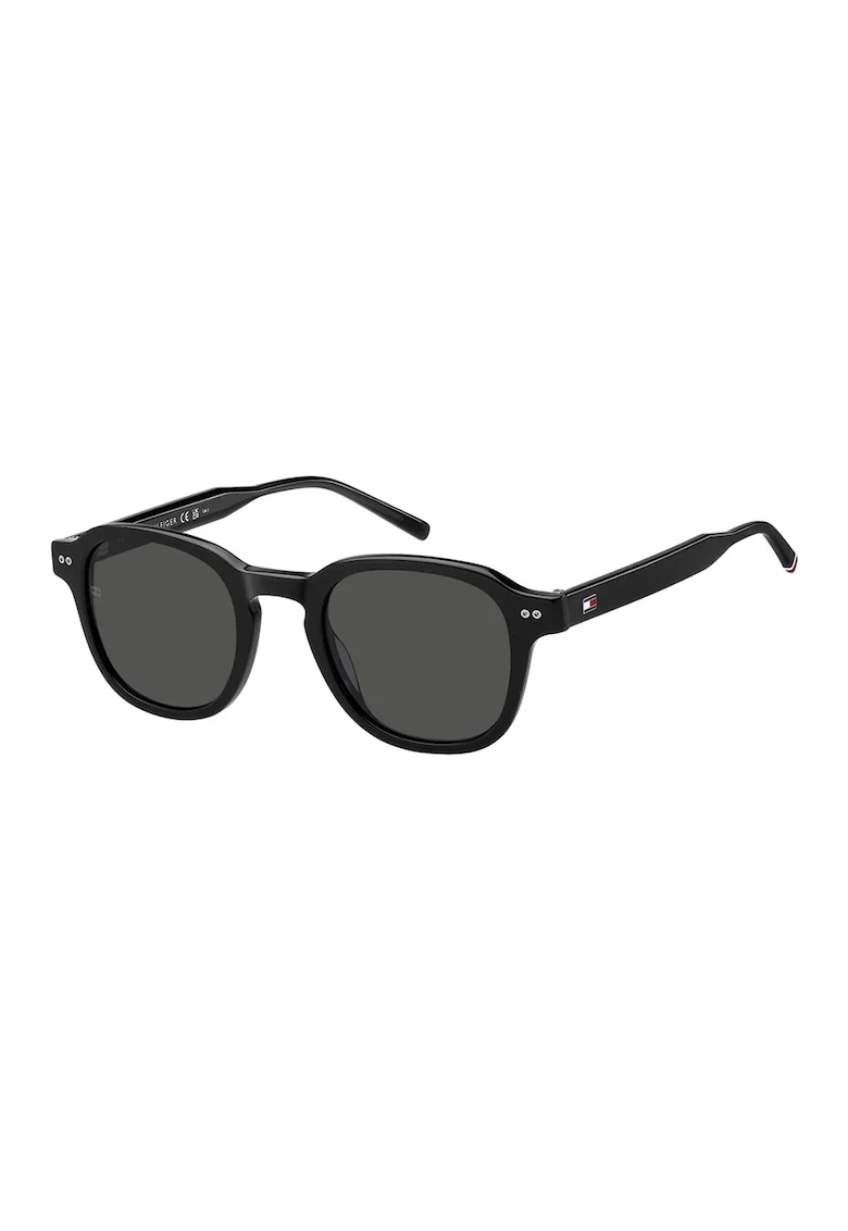Ochelari de soare pantos cu lentile uni, Negru