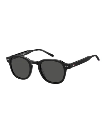 Ochelari de soare pantos cu lentile uni, Negru