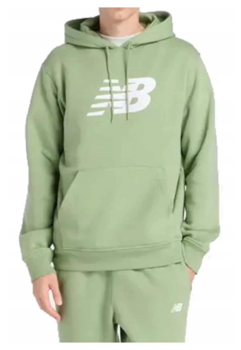 Hanorac  verde, bumbac, glug, Verde